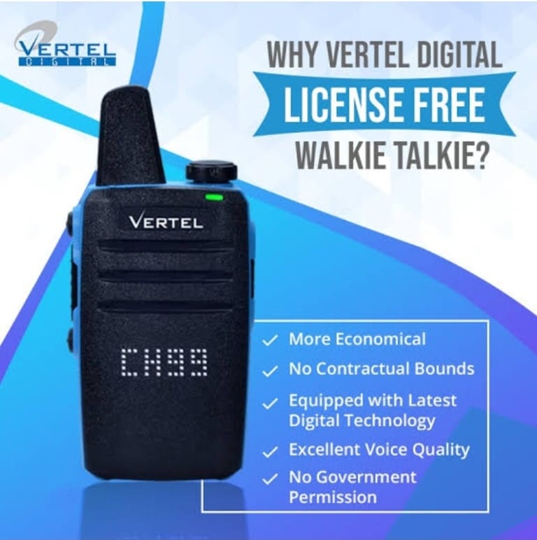 vertel walkie talkie